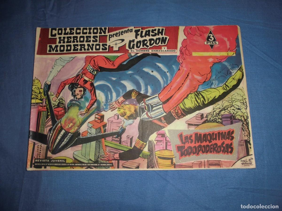 Tebeos: COLECCION HEROES MODERNOS: FLASH GORDON - N&ordm; 15 - ORIGINAL - EDITORIAL DOLAR. - Foto 1
