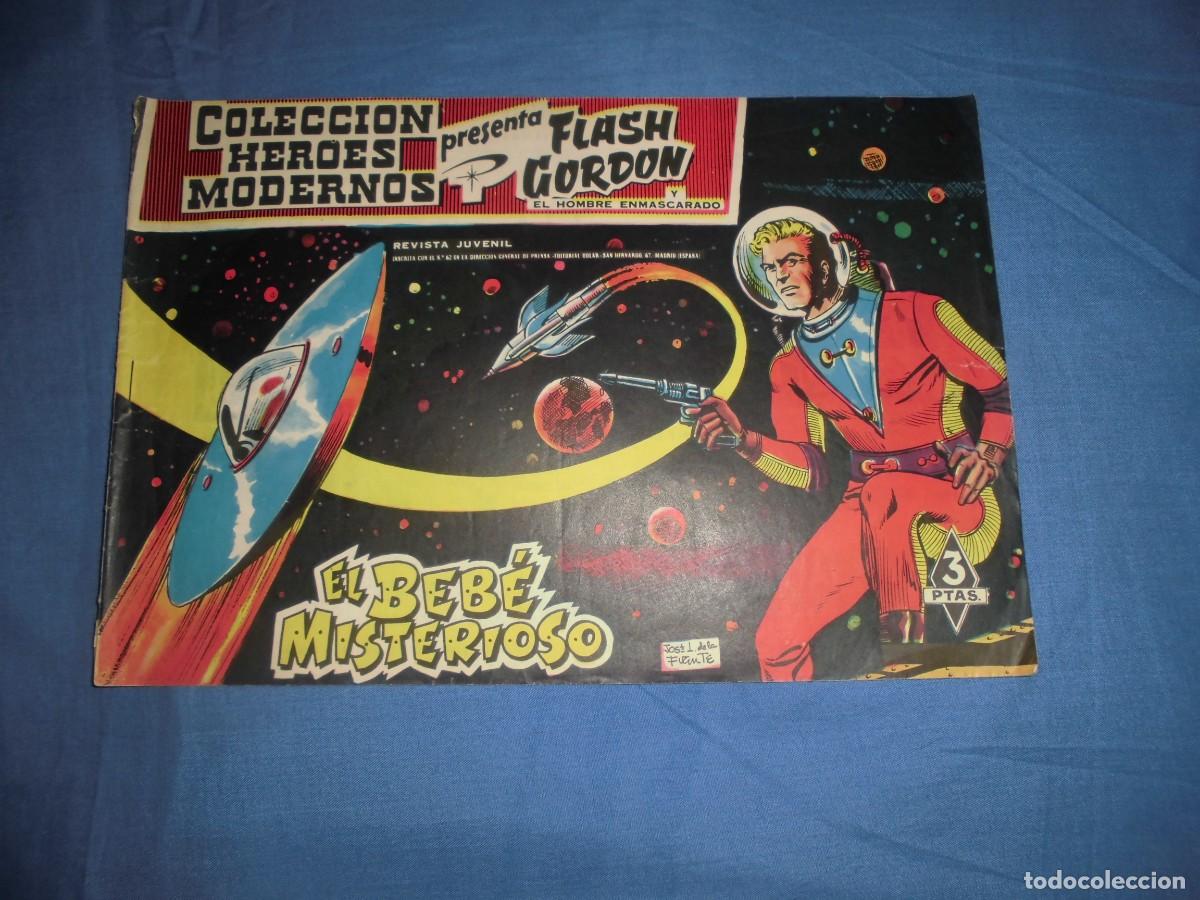 Tebeos: COLECCION HEROES MODERNOS: FLASH GORDON - N&ordm; 21 - ORIGINAL - EDITORIAL DOLAR. - Foto 1