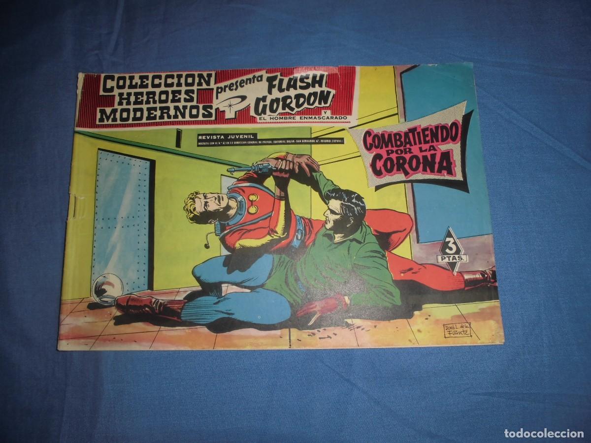 Tebeos: COLECCION HEROES MODERNOS: FLASH GORDON - N&ordm; 22 - ORIGINAL - EDITORIAL DOLAR. - Foto 1
