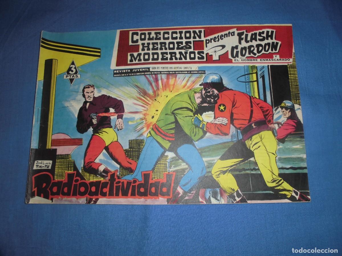 Tebeos: COLECCION HEROES MODERNOS: FLASH GORDON - N&ordm; 34 - ORIGINAL - EDITORIAL DOLAR. - Foto 1