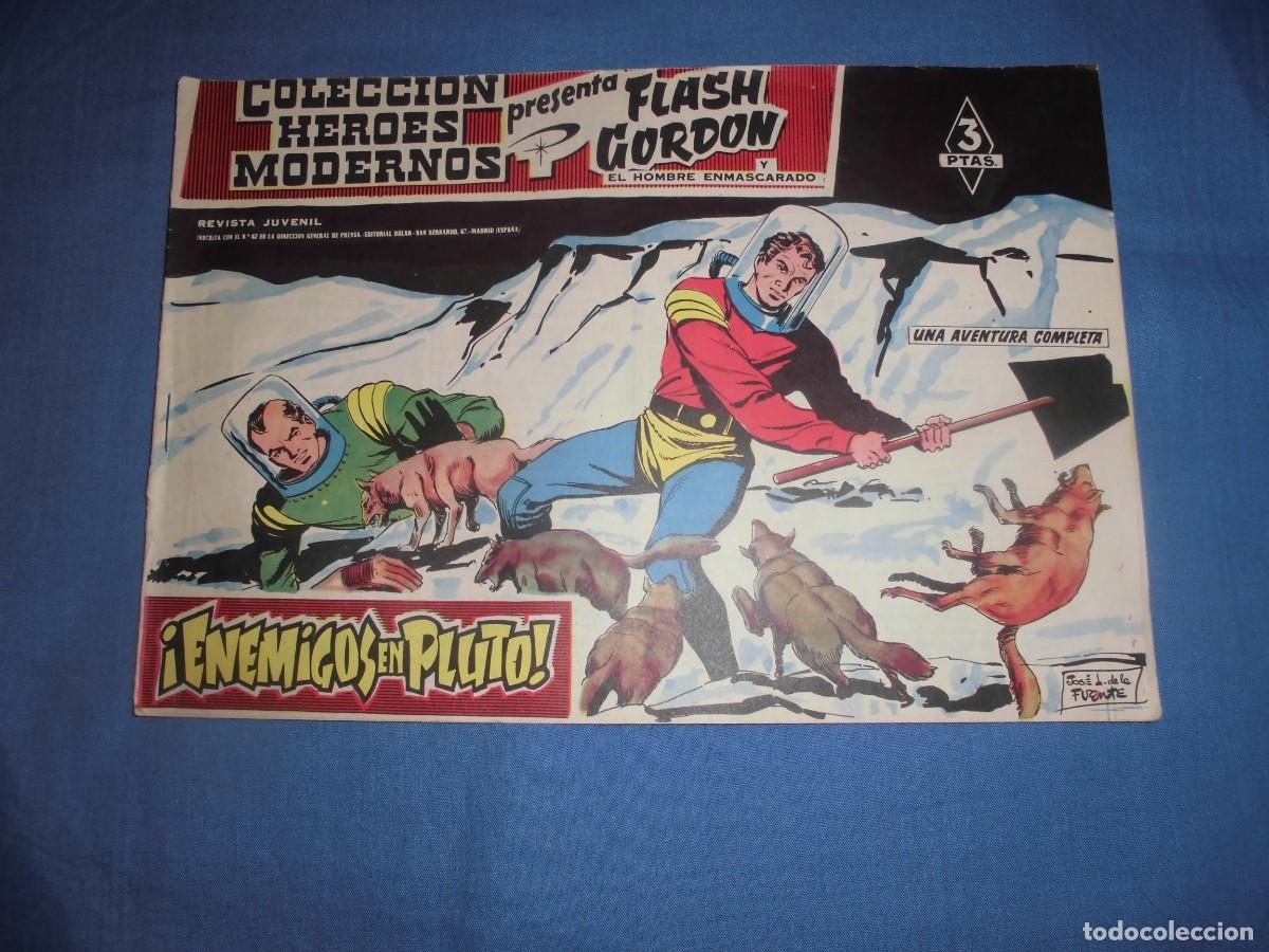 Tebeos: COLECCION HEROES MODERNOS: FLASH GORDON - N&ordm; 35 - ORIGINAL - EDITORIAL DOLAR. - Foto 1