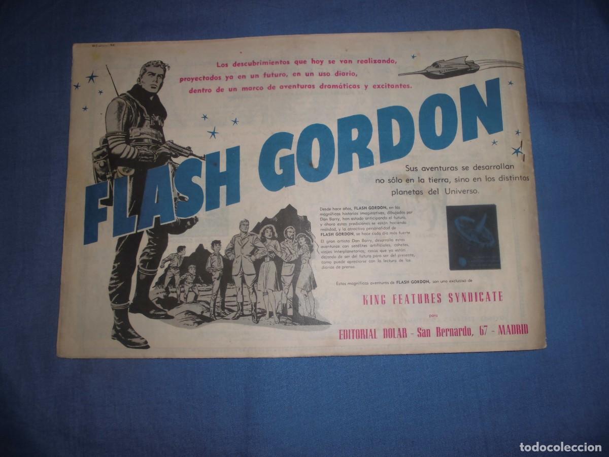 Tebeos: COLECCION HEROES MODERNOS: FLASH GORDON - N&ordm; 2 - ORIGINAL - EDITORIAL DOLAR. - Foto 3