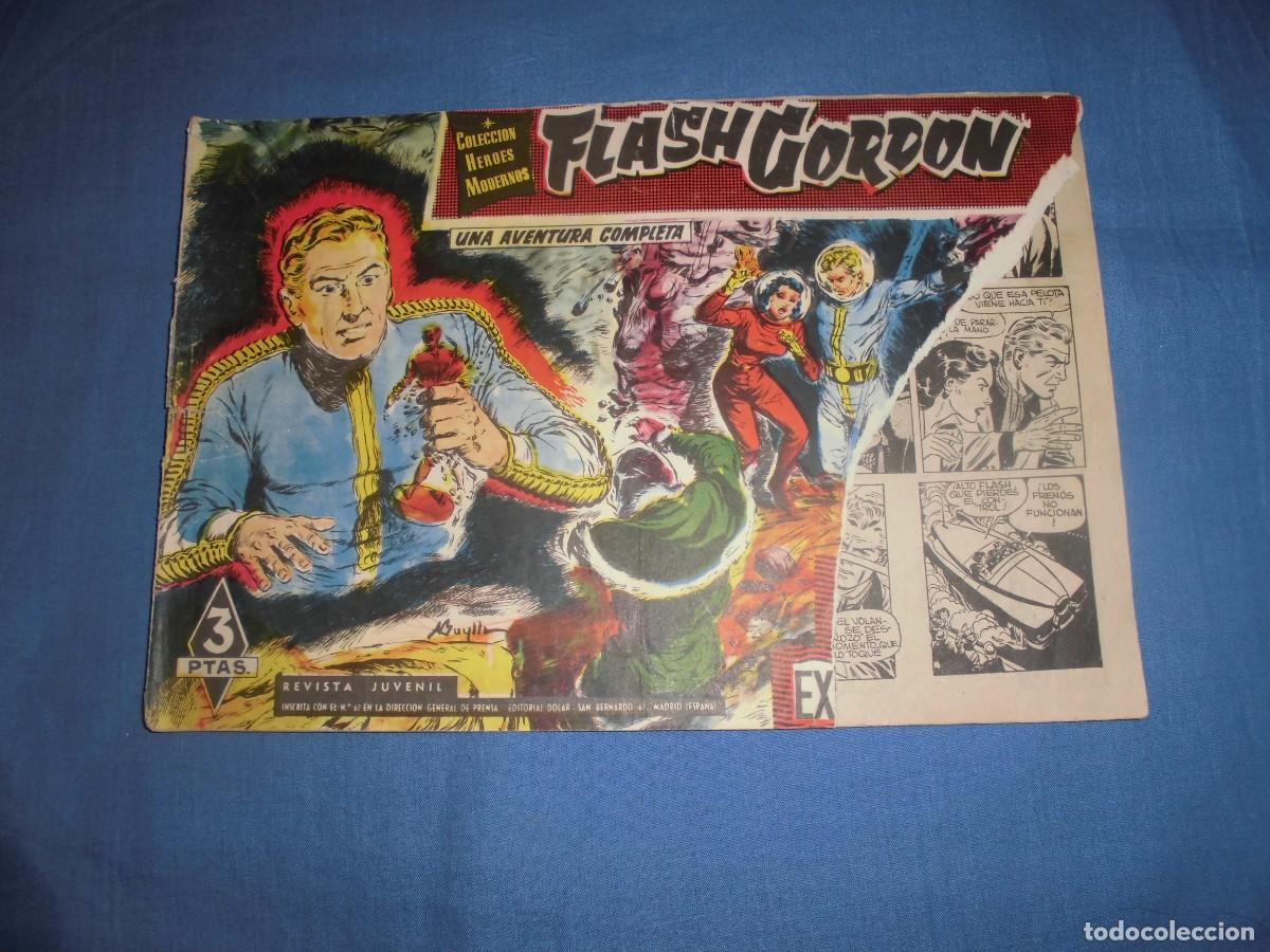 Tebeos: COLECCION HEROES MODERNOS: FLASH GORDON - N&ordm; 4 - ORIGINAL - EDITORIAL DOLAR. - Foto 1