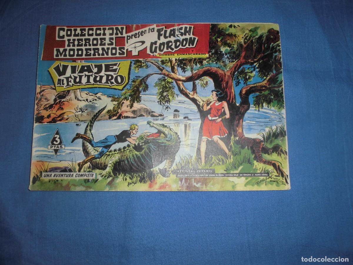 Tebeos: COLECCION HEROES MODERNOS: FLASH GORDON - N&ordm; 5 - ORIGINAL - EDITORIAL DOLAR. - Foto 1