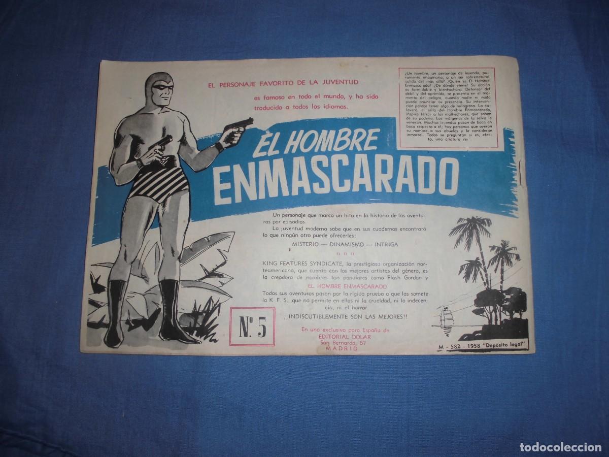 Tebeos: COLECCION HEROES MODERNOS: FLASH GORDON - N&ordm; 5 - ORIGINAL - EDITORIAL DOLAR. - Foto 2