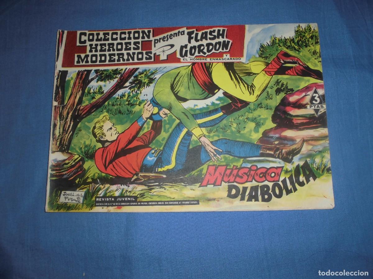 Tebeos: COLECCION HEROES MODERNOS: FLASH GORDON - N&ordm; 25 - ORIGINAL - EDITORIAL DOLAR. - Foto 1