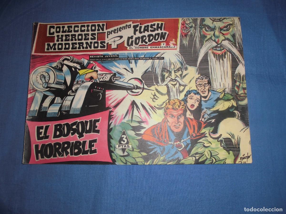 Tebeos: COLECCION HEROES MODERNOS: FLASH GORDON - N&ordm; 47 - ORIGINAL - EDITORIAL DOLAR. - Foto 1