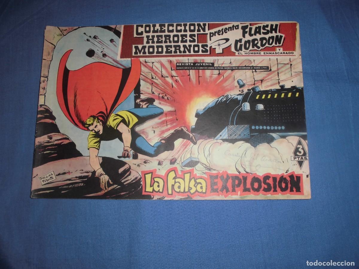 Tebeos: COLECCION HEROES MODERNOS: FLASH GORDON - N&ordm; 48 - ORIGINAL - EDITORIAL DOLAR. - Foto 1