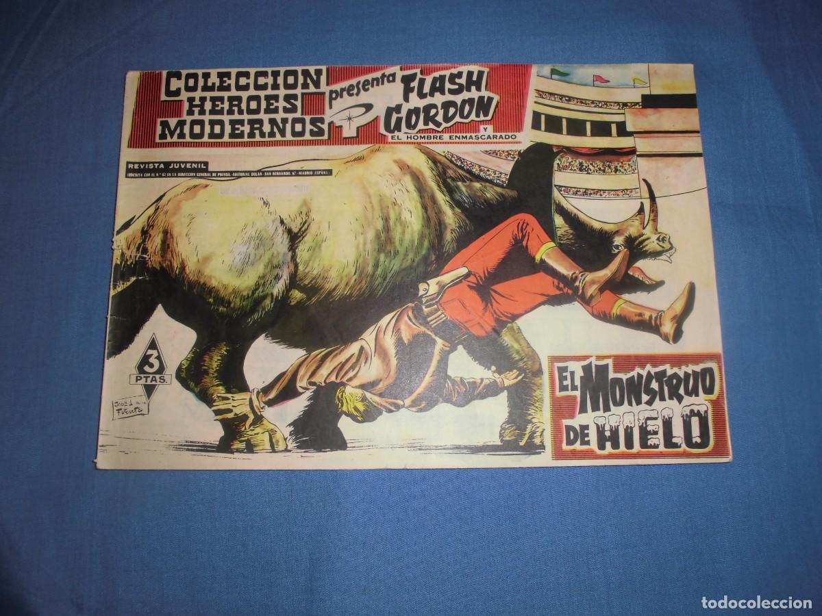 Tebeos: COLECCION HEROES MODERNOS: FLASH GORDON - N&ordm; 41 - ORIGINAL - EDITORIAL DOLAR. - Foto 1