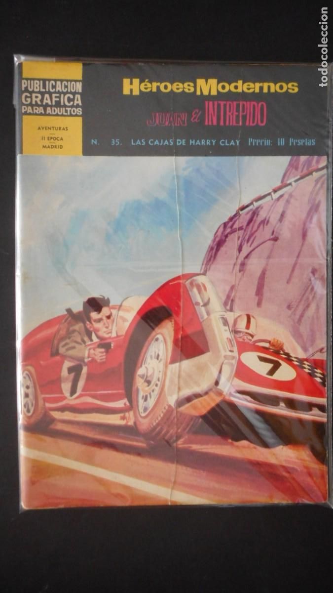 Tebeos: HEROES MODERNOS.JUAN EL INTREPIDO N&ordm; 35 / C-20 - Foto 1