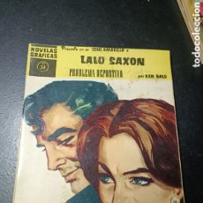 Tebeos: LALO SAXON - KENT BALD - SERIE AMARILLA Nº 34 - PROBLEMA DEPORTIVO - AÑO 1959 EDITORIAL - DOLAR