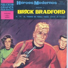 Tebeos: BRICK BRADFORD 14. EDITORIAL DÓLAR, 1966. DIBUJOS DE PAUL NORRIS