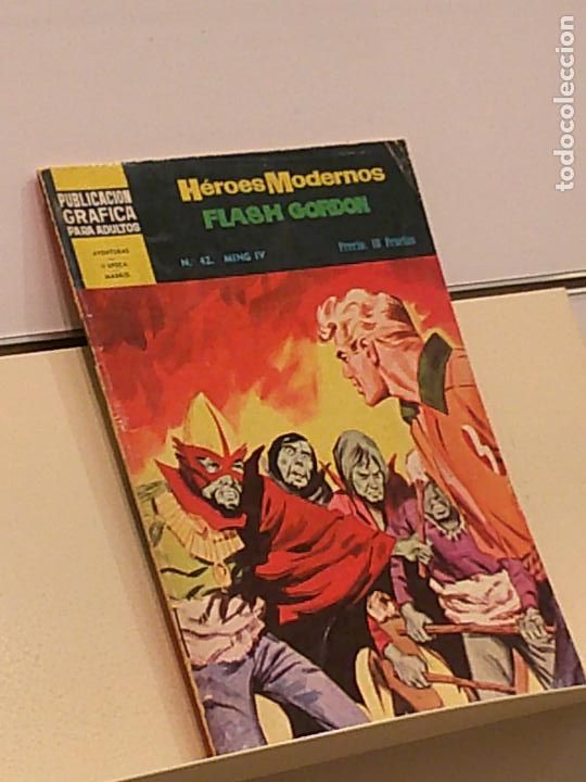 Tebeos: HEROES MODERNOS N&ordm; 42 FLASH GORDON MING IV - DOLAR - Foto 1