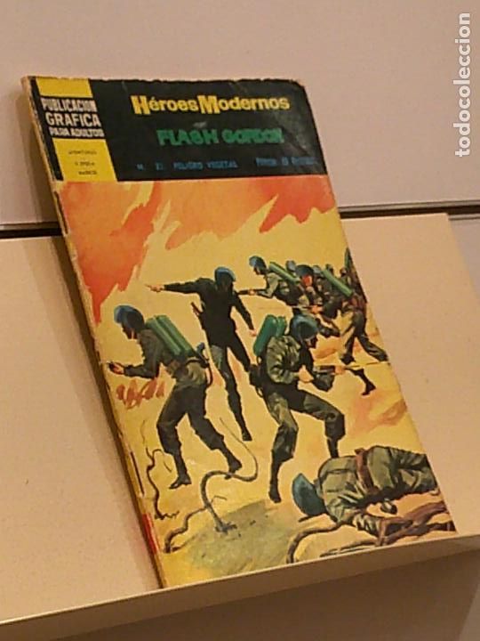 Tebeos: HEROES MODERNOS N&ordm; 21 FLASH GORDON PELIGRO VEGETAL - DOLAR - Foto 1