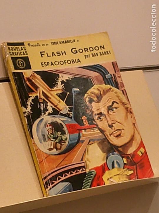 Tebeos: SERIE AMARILLA FLASH GORDON N&ordm; 27 ESPACIOFOBIA DAN BARRY - DOLAR - Foto 1