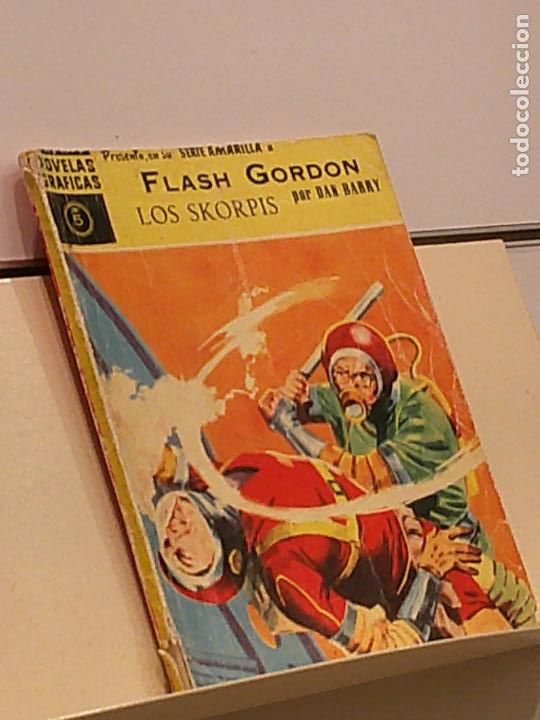 Tebeos: SERIE AMARILLA FLASH GORDON N&ordm; 5 LOS SKORPIS DAN BARRY - DOLAR - Foto 1