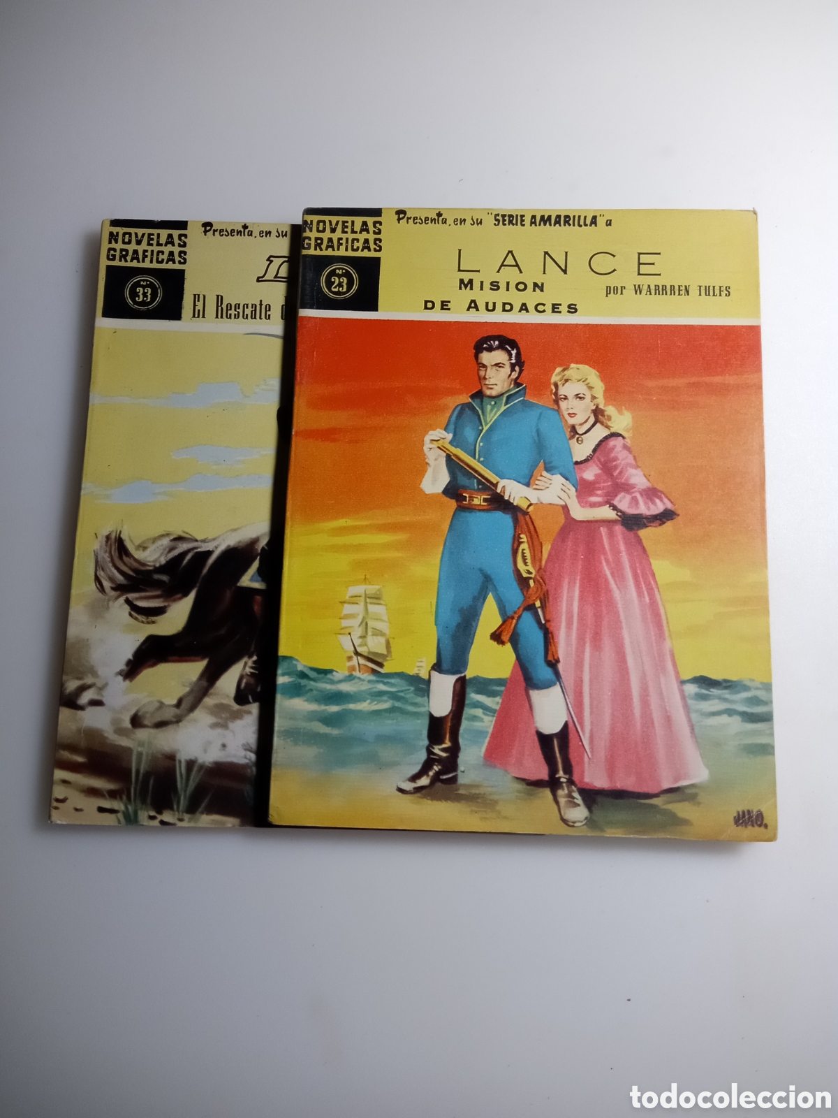 Tebeos: Editorial Dolar serie amarilla. Lance. n&deg;23 y 33. - Foto 1