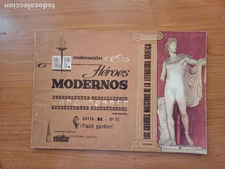 Tebeos: FLASH GORDON BIBLIOTECA ETERNA HEROES MODERNOS SERIE B N&ordm; 11 - Foto 1