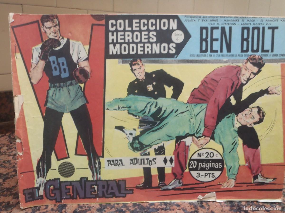 Tebeos: COLECCION HEROES MODERNOS - SERIE C- N&ordm; 20 - ED. DOLAR - Foto 1
