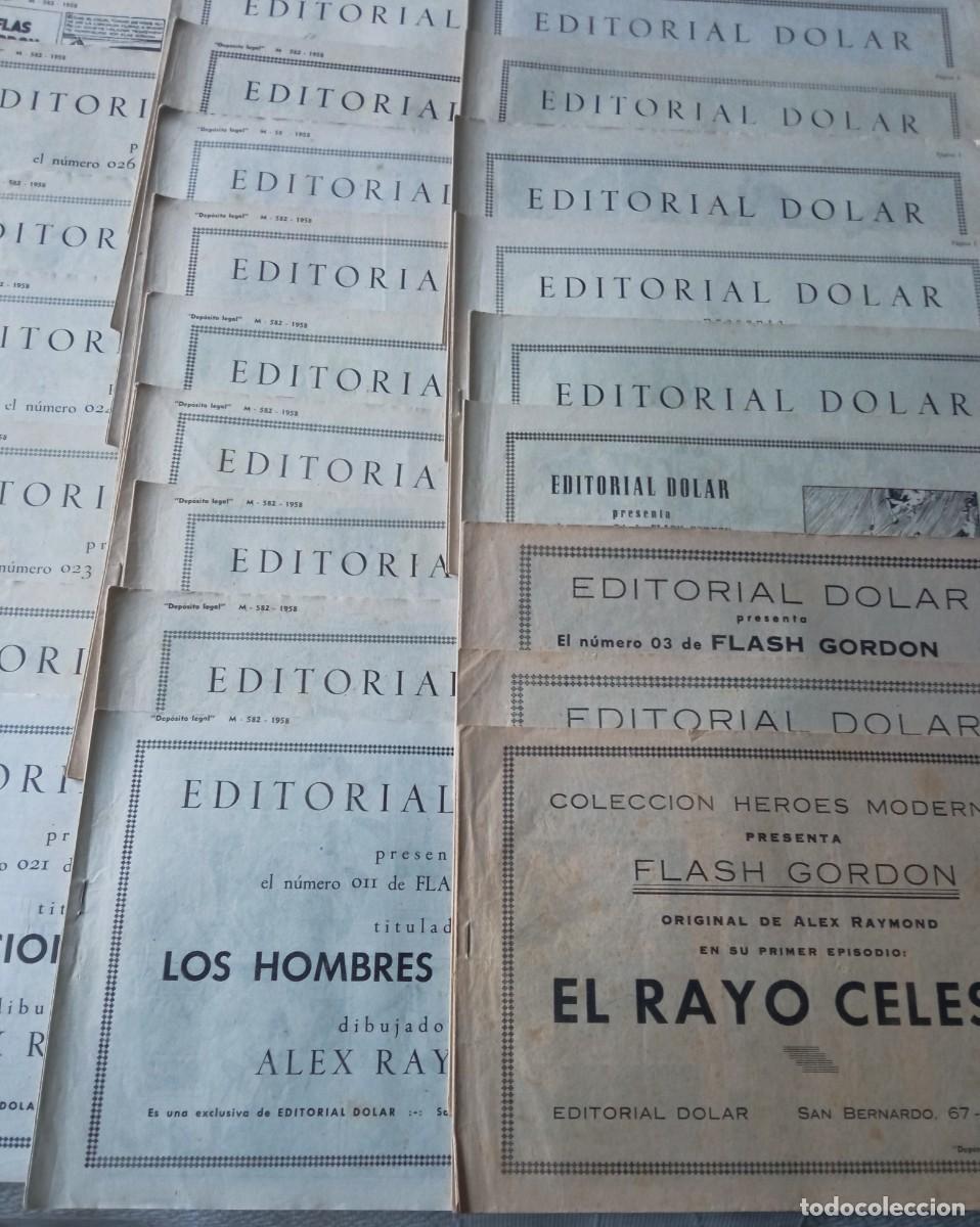 Tebeos: FLASH GORDON.ALEX RAYMOND. COLECCION HEROES MODERNOS. N&ordm; 01 al 30 - Foto 2