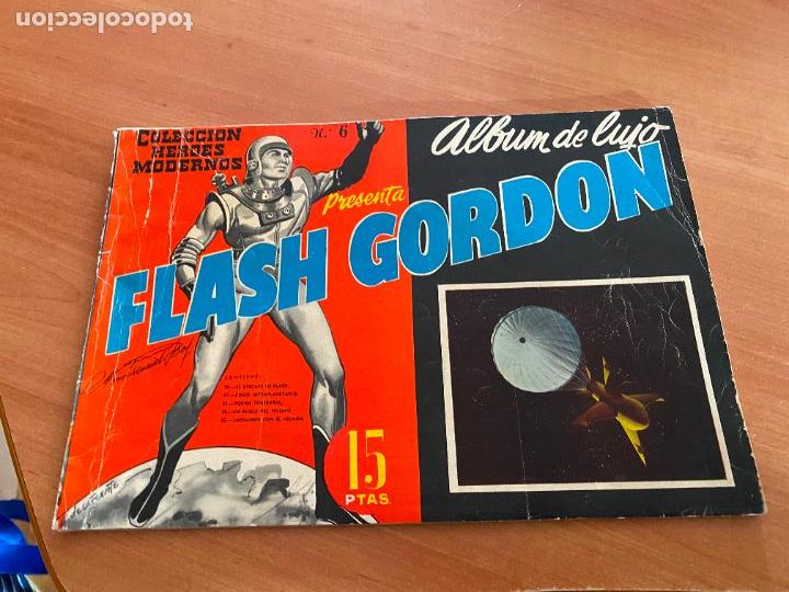 Tebeos: FLASH GORDON ALBUM DE LUJO N&ordm; 6 (DOLAR) (COB230) - Foto 1