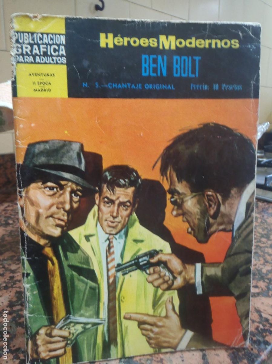 Tebeos: HEROES MODERNOS - AVENTURAS - N&ordm; 5 - DOLAR - Foto 1