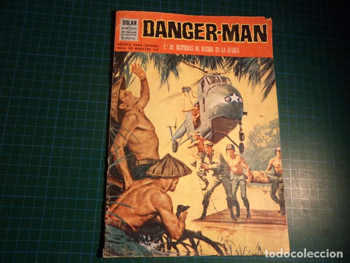 Tebeos: Danger-man. N&ordm; 29. Dolar. Con se&ntilde;ales de uso. (Ref-0-B) - Foto 1