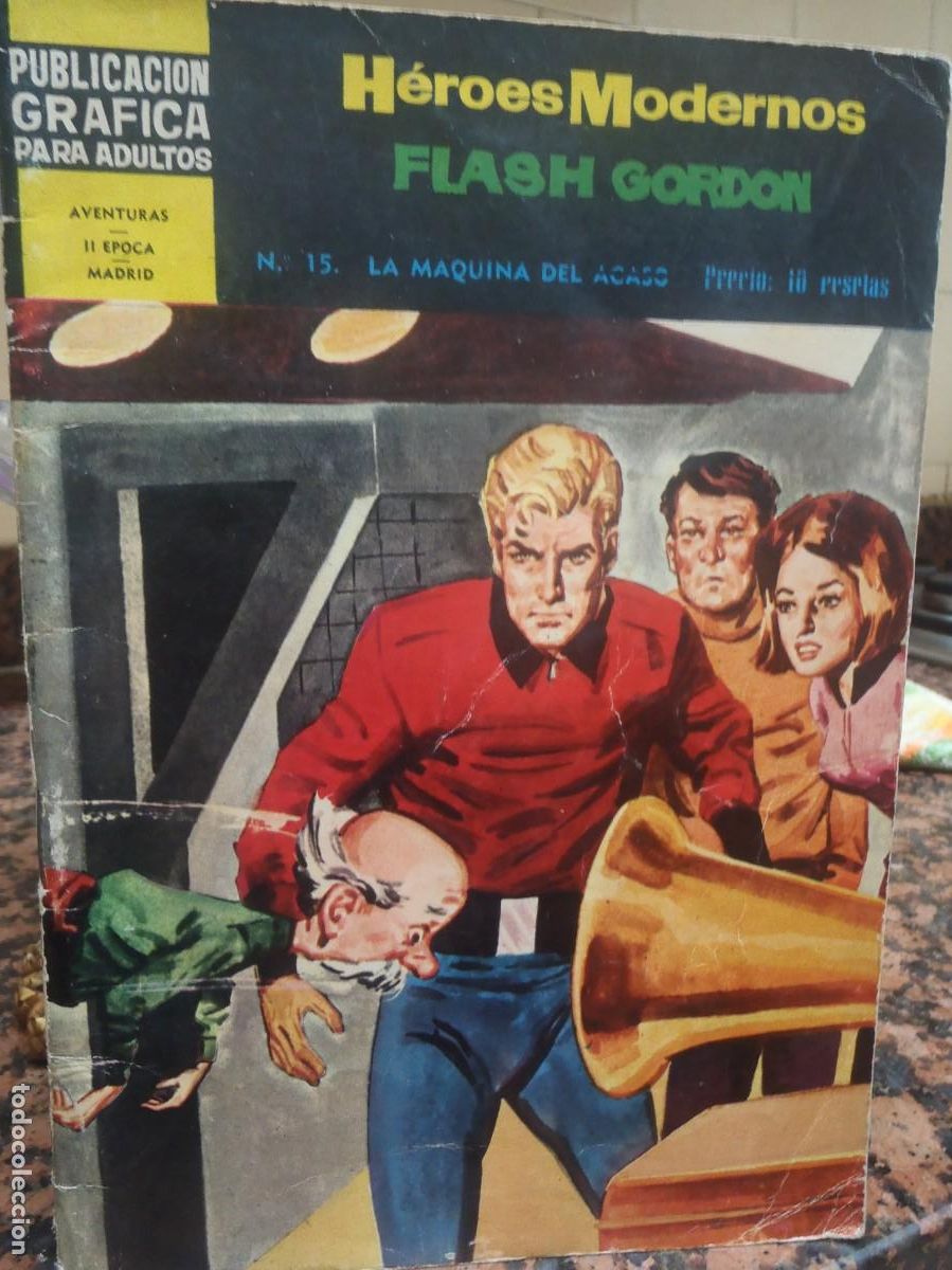 Tebeos: HEROES MODERNOS - AVENTURAS N&ordm; 15 FLASH GORDON - DOLAR - Foto 1