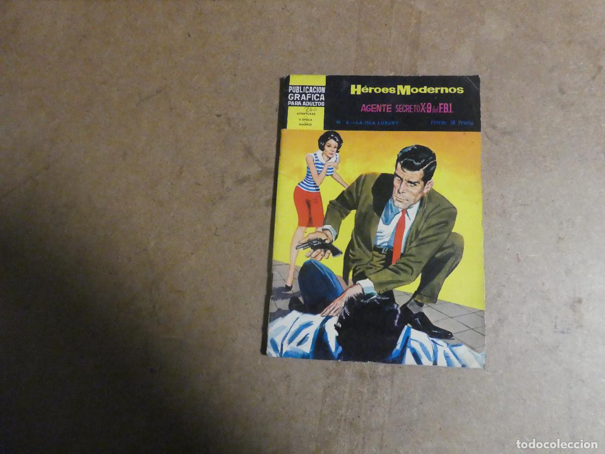 Tebeos: H&eacute;roes Modernos n&ordm; 6, editorial d&oacute;lar - Foto 1