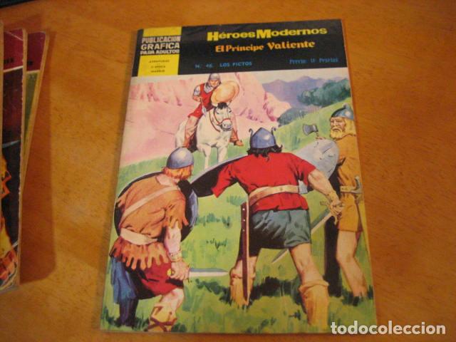 Tebeos: heroes modernos. n&ordm; 46. el principe valiente. dolar. - Foto 1