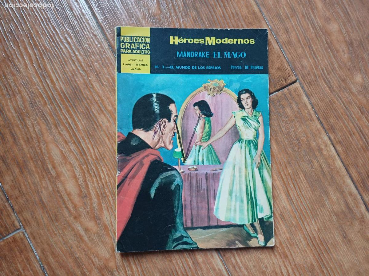 Tebeos: NOVELAS GRAFICAS N 3 MANDRAKE EL MAGO EDITORIAL DOLAR - Foto 1