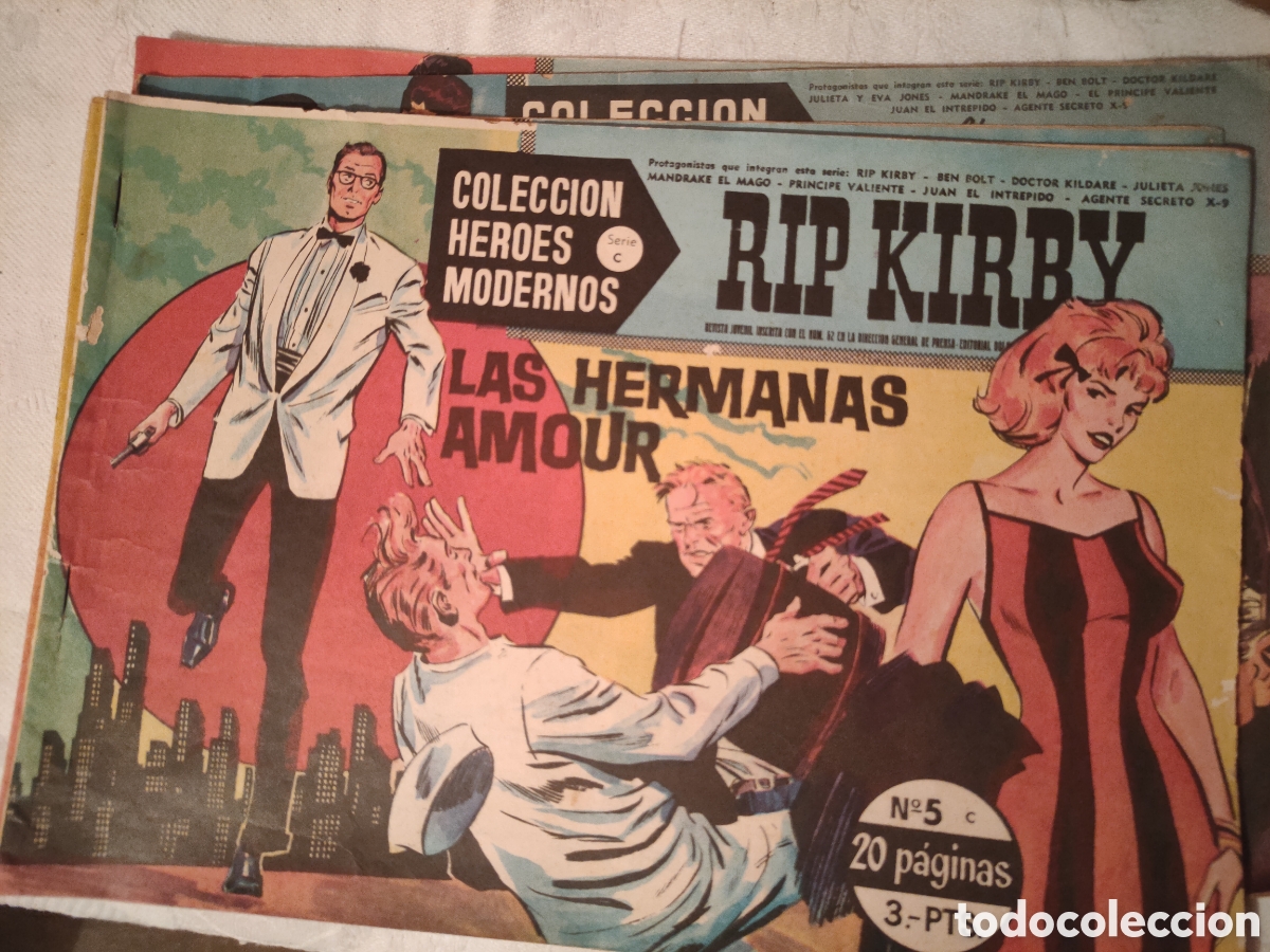 Tebeos: 5 comics. Colecci&oacute;n heroes modernos serie C. Editorial D&oacute;lar - Foto 2