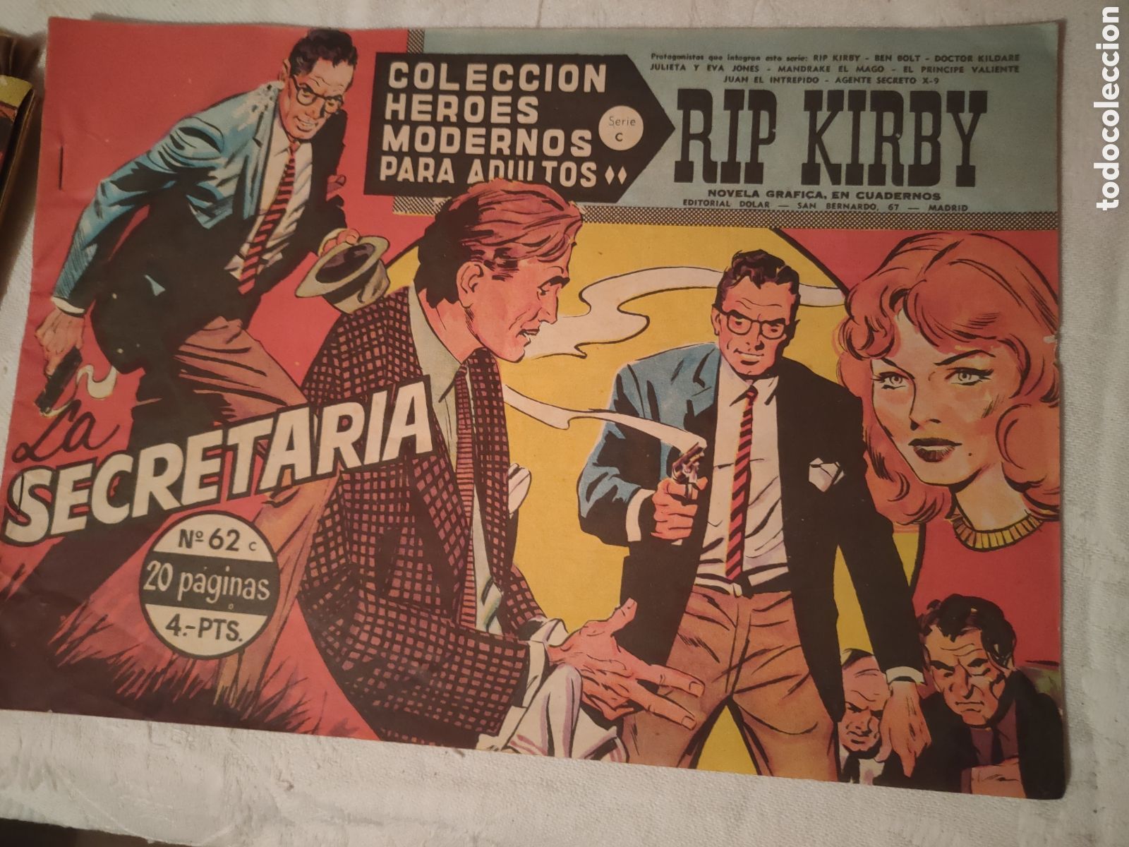 Tebeos: 5 comics. Colecci&oacute;n heroes modernos serie C. Editorial D&oacute;lar - Foto 4