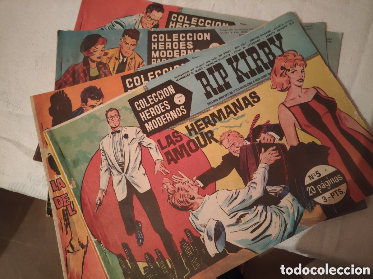 Tebeos: 5 comics. Colecci&oacute;n heroes modernos serie C. Editorial D&oacute;lar - Foto 1