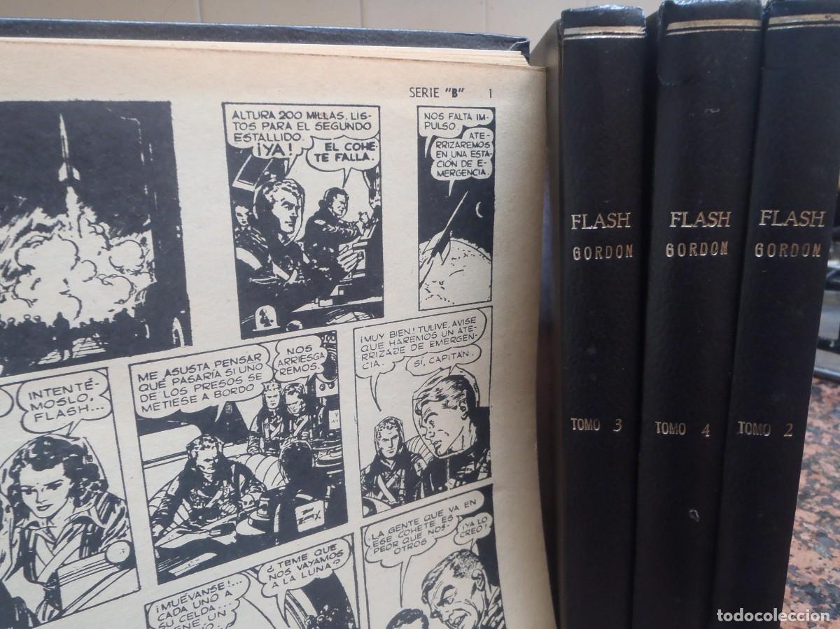 Tebeos: FLASH GORDON - EDITORIAL DOLAR- SERIE B - DAN BARRY - 4 TOMOS - Foto 1