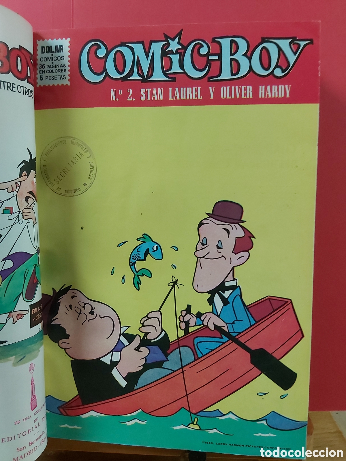 Tebeos: * COMIC BOY COMIC-BOY * LOTE DEL 1 AL 21 N&ordm; * D&Oacute;LAR 1964. 5 PTS.* EXCELENTES * - Foto 4