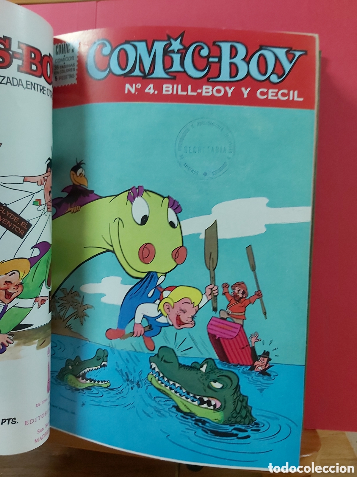 Tebeos: * COMIC BOY COMIC-BOY * LOTE DEL 1 AL 21 N&ordm; * D&Oacute;LAR 1964. 5 PTS.* EXCELENTES * - Foto 6