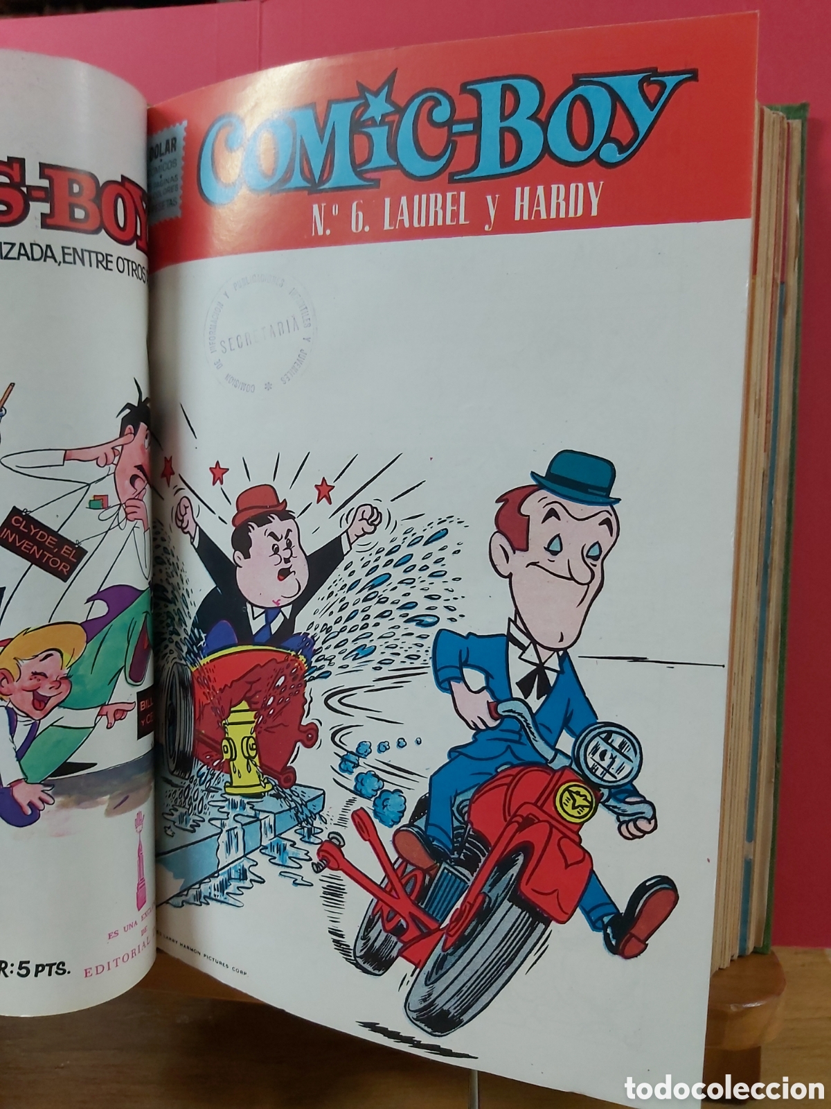 Tebeos: * COMIC BOY COMIC-BOY * LOTE DEL 1 AL 21 N&ordm; * D&Oacute;LAR 1964. 5 PTS.* EXCELENTES * - Foto 8