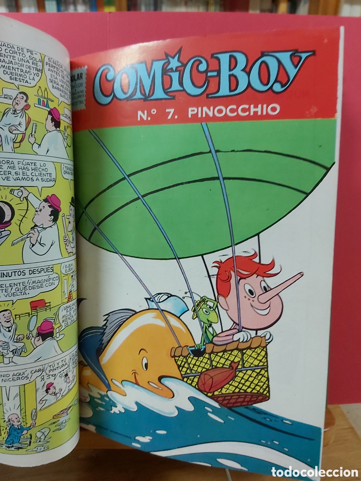 Tebeos: * COMIC BOY COMIC-BOY * LOTE DEL 1 AL 21 N&ordm; * D&Oacute;LAR 1964. 5 PTS.* EXCELENTES * - Foto 9