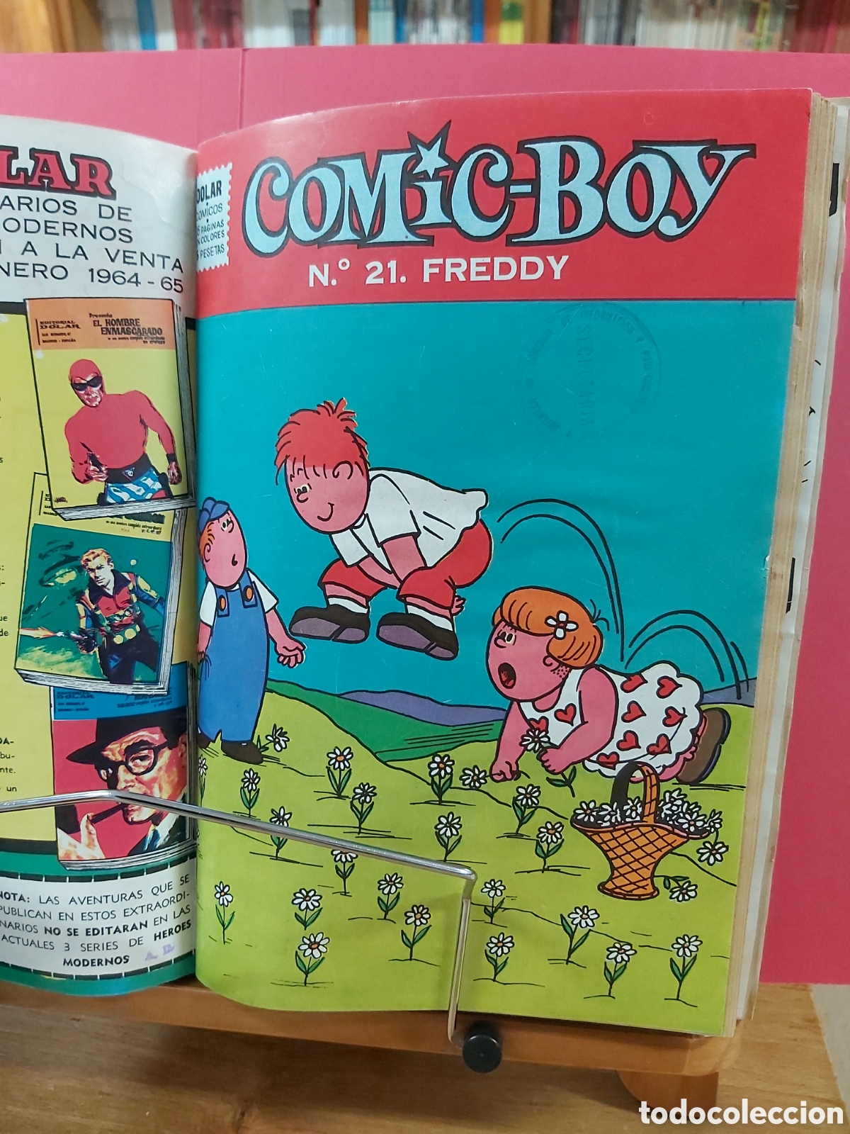 Tebeos: * COMIC BOY COMIC-BOY * LOTE DEL 1 AL 21 N&ordm; * D&Oacute;LAR 1964. 5 PTS.* EXCELENTES * - Foto 22