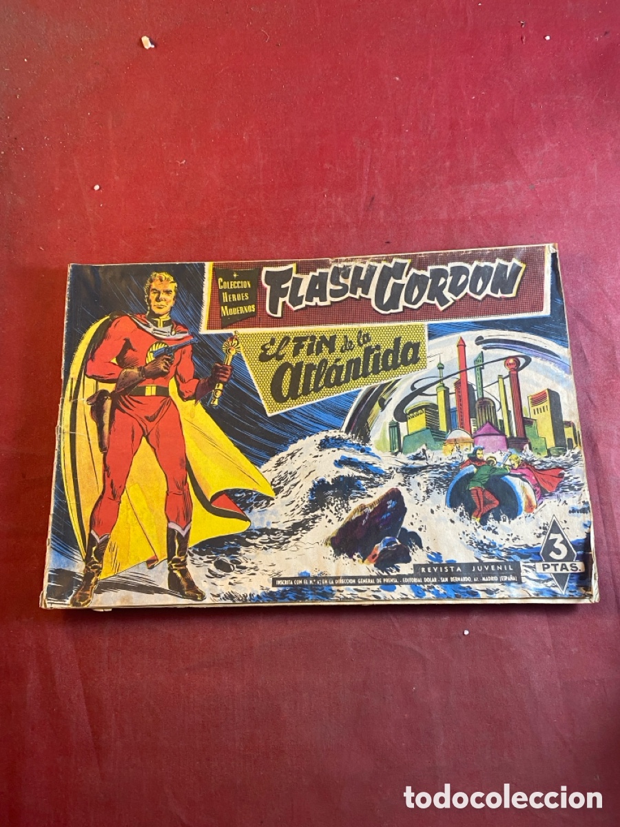 Tebeos: FLASH GORDON - El fin de la Atl&aacute;ntida - Foto 1