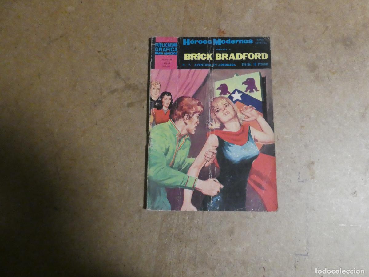 Tebeos: H&eacute;roes Modernos serie Brick Bradford n&ordm; 7, editorial d&oacute;lar - Foto 1