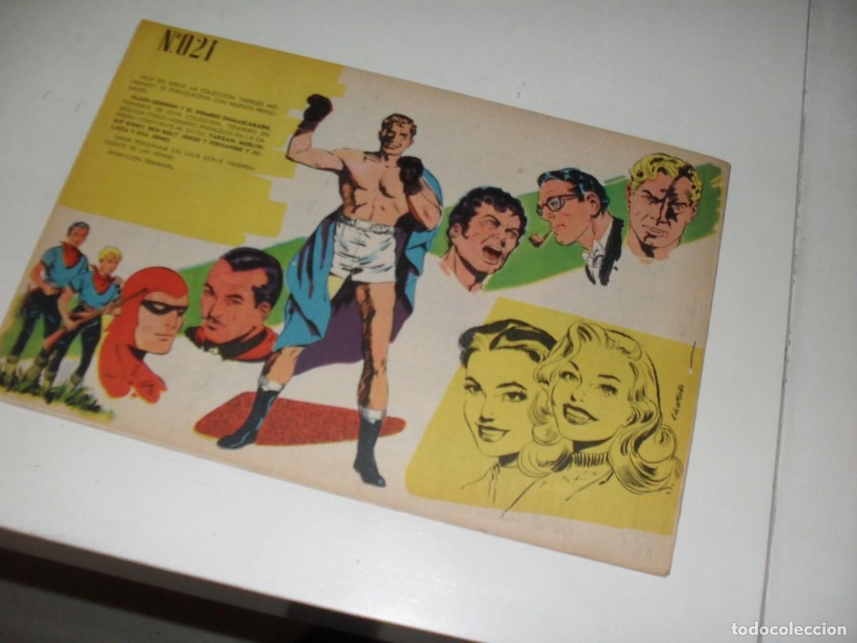 Tebeos: HEROES MODERNOS PRESENTA FLASH GORDON 21 LA TRAICION DE BRAZOR,(DE 30).DOLAR,1959 - Foto 2