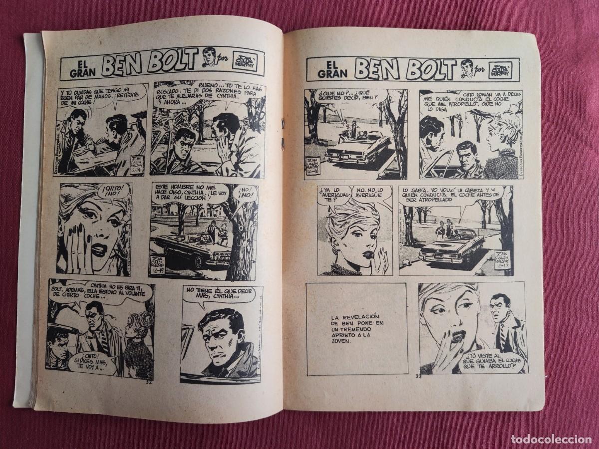 Tebeos: BEN BOLT - N&ordm; 27 - H&Eacute;ROES MODERNOS - EDITORIAL DOLAR. - Foto 2