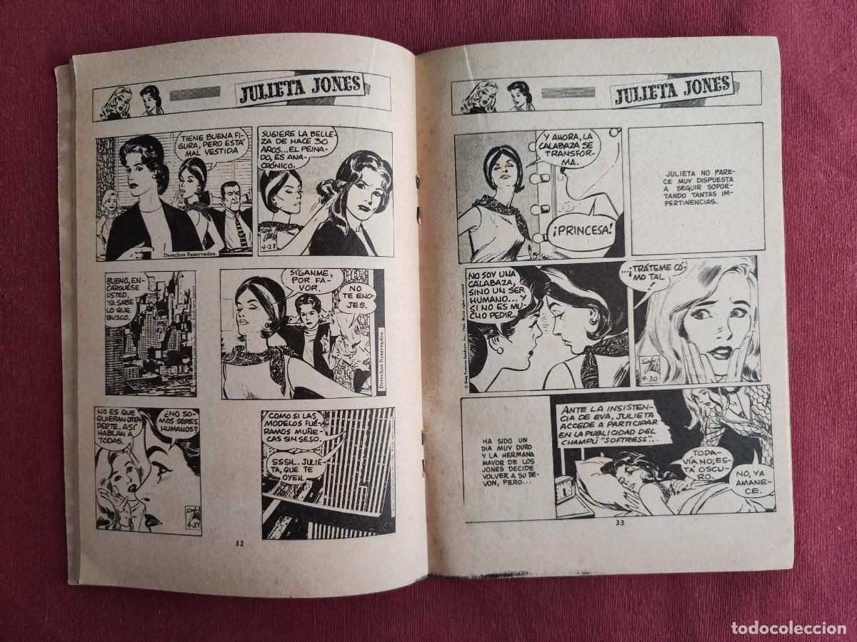 Tebeos: JULIETA JONES - N&ordm; 48 - H&Eacute;ROES MODERNOS - EDITORIAL DOLAR. - Foto 2