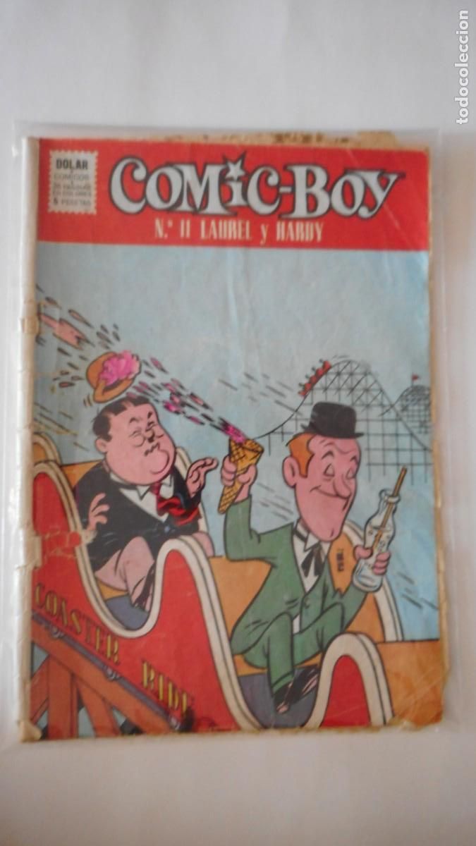 Tebeos: COMIC-BOY N&ordm; 11.LAUREL Y HARDY / C-18 - Foto 1