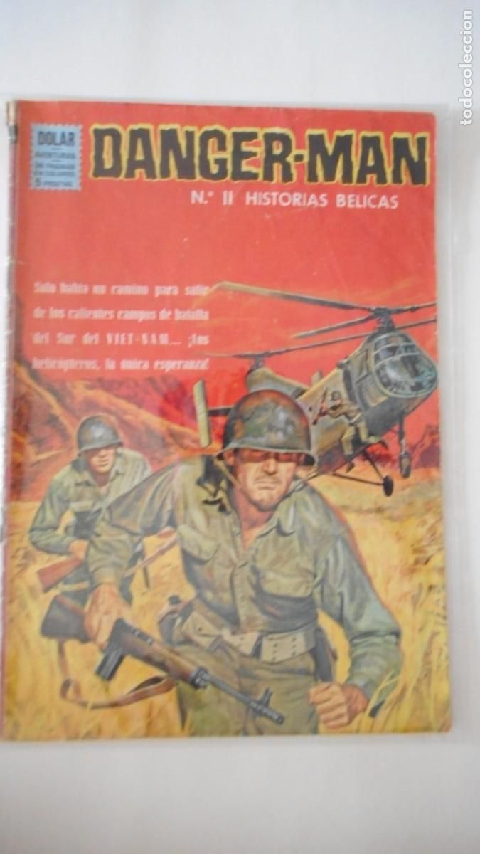 Tebeos: DANGER- MAN N&ordm; 11 . DOLAR / C-18 - Foto 1