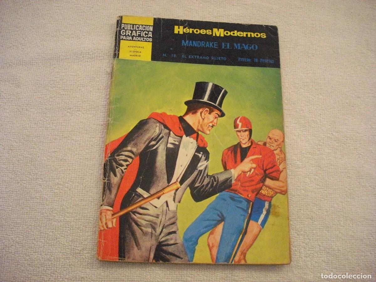 Tebeos: HEROES MODERNOS. MANDRAKE N. 18 - Foto 1