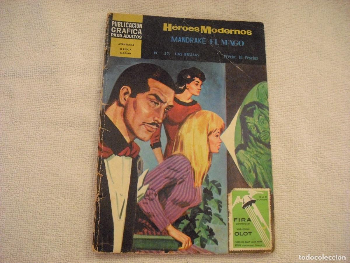 Tebeos: HEROES MODERNOS. MANDRAKE N. 37 - Foto 1