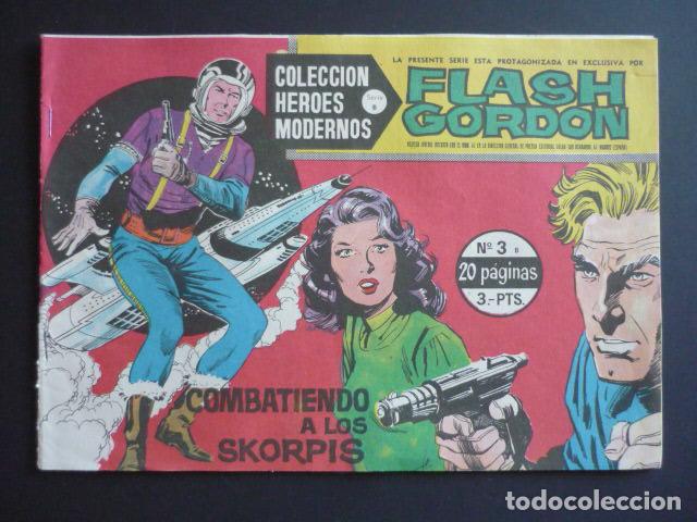 Tebeos: FLASH GORDON COLECCION HEROES MODERNOS SERIE B N&ordm; 3 - Foto 1